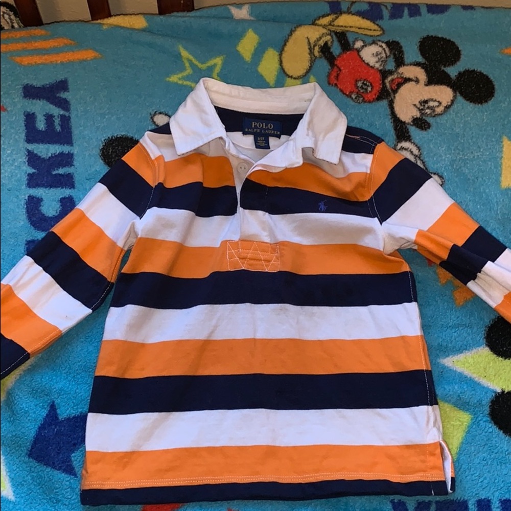 Polo Ralph Lauren Long Sleeve Stripe Collard